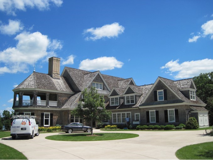 Large home exterior