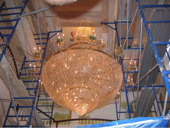 Chandelier Cleaning